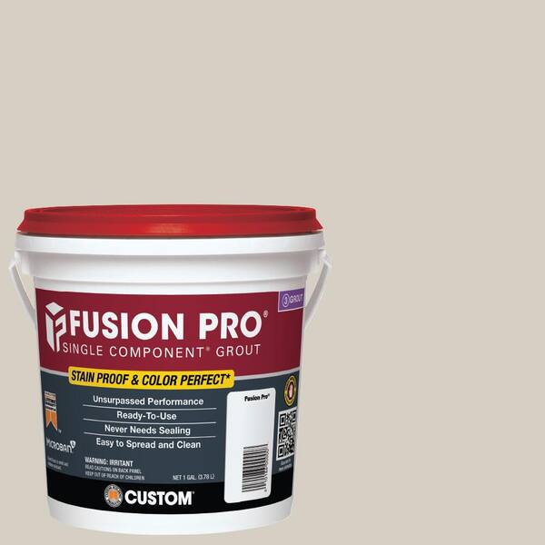 Custom Building Products Fusion Pro #545 Bleached Wood 1 gal. Single Component Grout