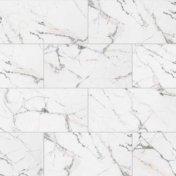 MSI Lockson Mix 16 in. x 32 in. Polished Porcelain Floor and Wall Tile (3.55 sq. ft./Each)
