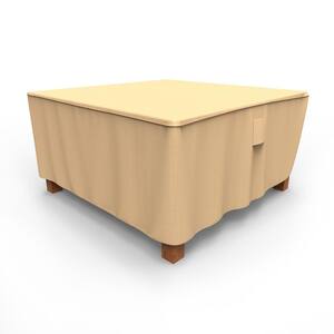 Sedona Large Tan Outdoor Square Patio Table Cover