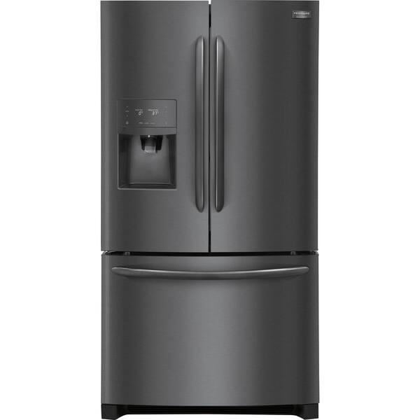 Frigidaire 27.2 cu. ft. French Door Refrigerator in Smudge-Proof Black Stainless Steel