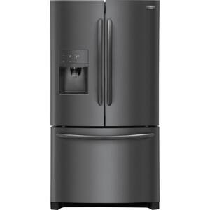 27.2 cu. ft. French Door Refrigerator in Smudge-Proof Black Stainless Steel