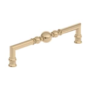 Firenze Collection 7-9/16 in. (192 mm) Center-to-Center Champagne Bronze Traditional Drawer Pull
