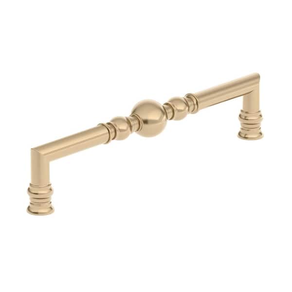 Richelieu Hardware Firenze Collection 7 9/16 in. (192 mm) Champagne Bronze Traditional Round Cabinet Bar Pull