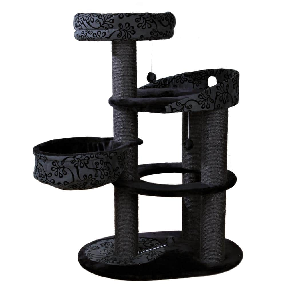 EAN 4011905434674 product image for Black/Gray Filippo Cat Tree | upcitemdb.com