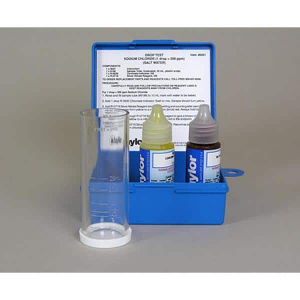 Complete Swimming Pool/Spa Test Kit Plus Sodium Chloride Salt Water Test