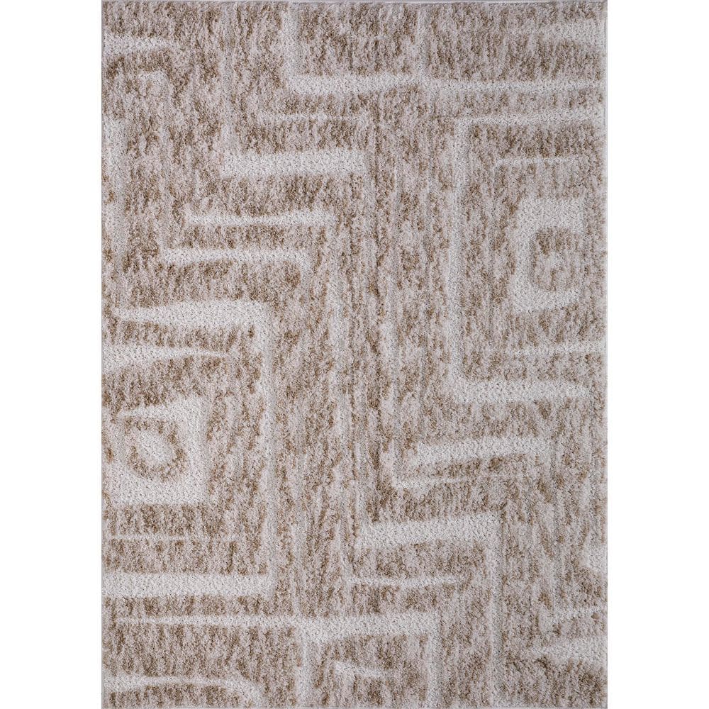 Aberdeen 5 ft. x 7 ft. Beige/Cream Area Rug price history on PriceWatchPro