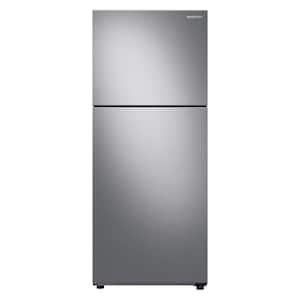 15.6 cu. ft. Top Freezer Refrigerator in Stainless Steel, Standard