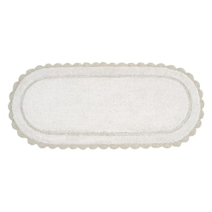 Laura Ashley Eloise Crochet Border x Green Solid