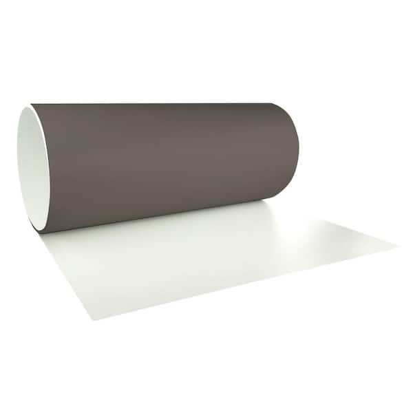 24 in. x 50 ft. Terra Bronze Over Birch White Aluminum Trim Coil
