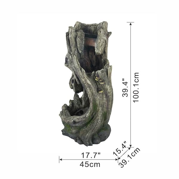 tivoli wood works 38灯outdoor monster Alpine Corporation 52 in. Tall Outdoor Rainforest Waterfall