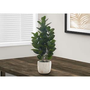 Majesty 19 in. Green Artificial Palm Plant In Ceramic Pot 10318 - The ...