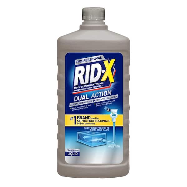 RID-X Professional 3-Dose Liquid Septic Tank Treatment