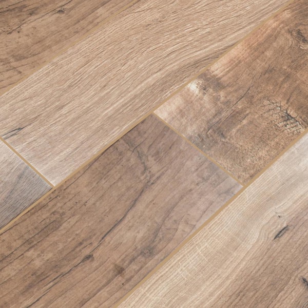 Arbor Cognac 6 in. x 36 in. Matte Porcelain Floor and Wall Tile (15 sq. ft./case)