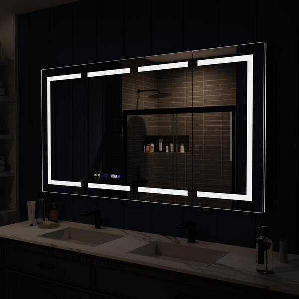 ExBrite GlowX 66 in. W x 36 in. H Rectangular Recessed