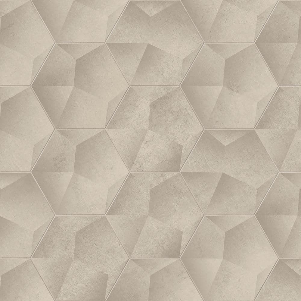 Hexagon Pebble Diamond Matte 8.5 in. x 10 in. Concrete Look Porcelain Floor and Wall Tile (12.49 sq. ft./Case) price history on PriceWatchPro