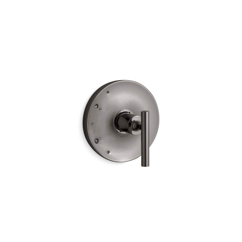 Kohler Purist 1 Handle Rite Temp Valve Trim With Lever Handle In Vibrant Titanium Ts14423 4 Tt 4939