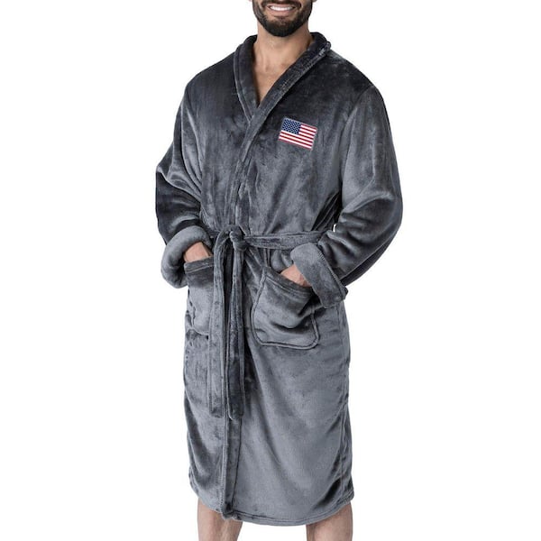 USA Flag Silk Touch Robe Large/XLarge