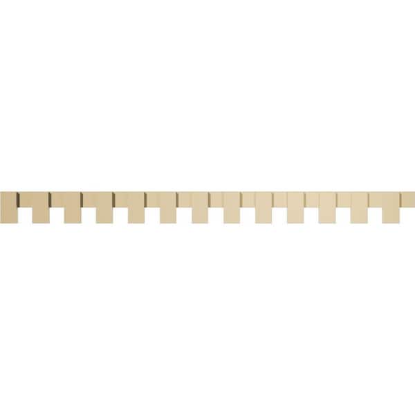 1 in. D x 7 in. W x 91 in. L Primed Polyurethane Panel Moulding