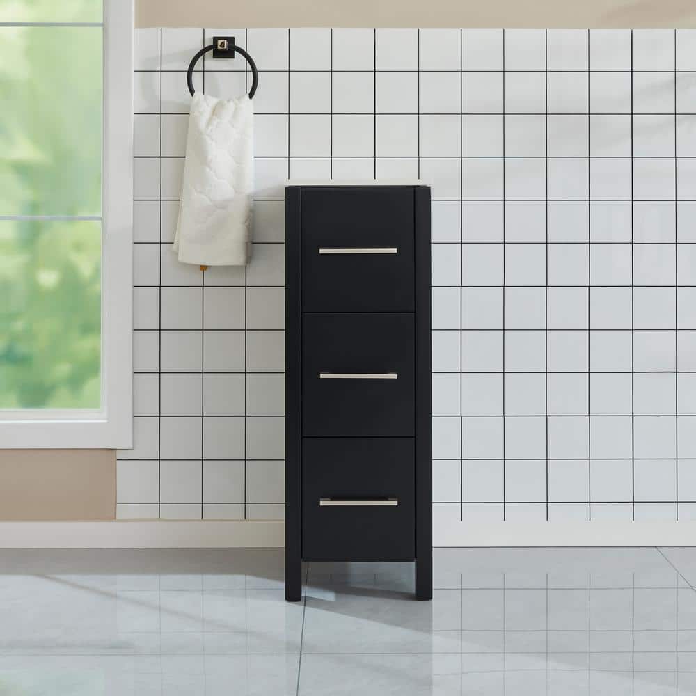 12 in. W x 18 in. D x 33.5 in. H Bath Vanity Side Cabinet Only in Espresso price history on PriceWatchPro