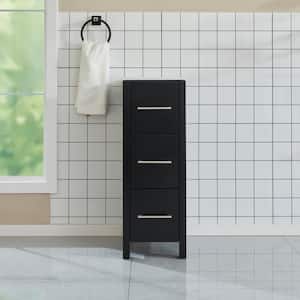 12 in. W x 18 in. D x 33.5 in. H Bath Vanity Side Cabinet Only in Espresso