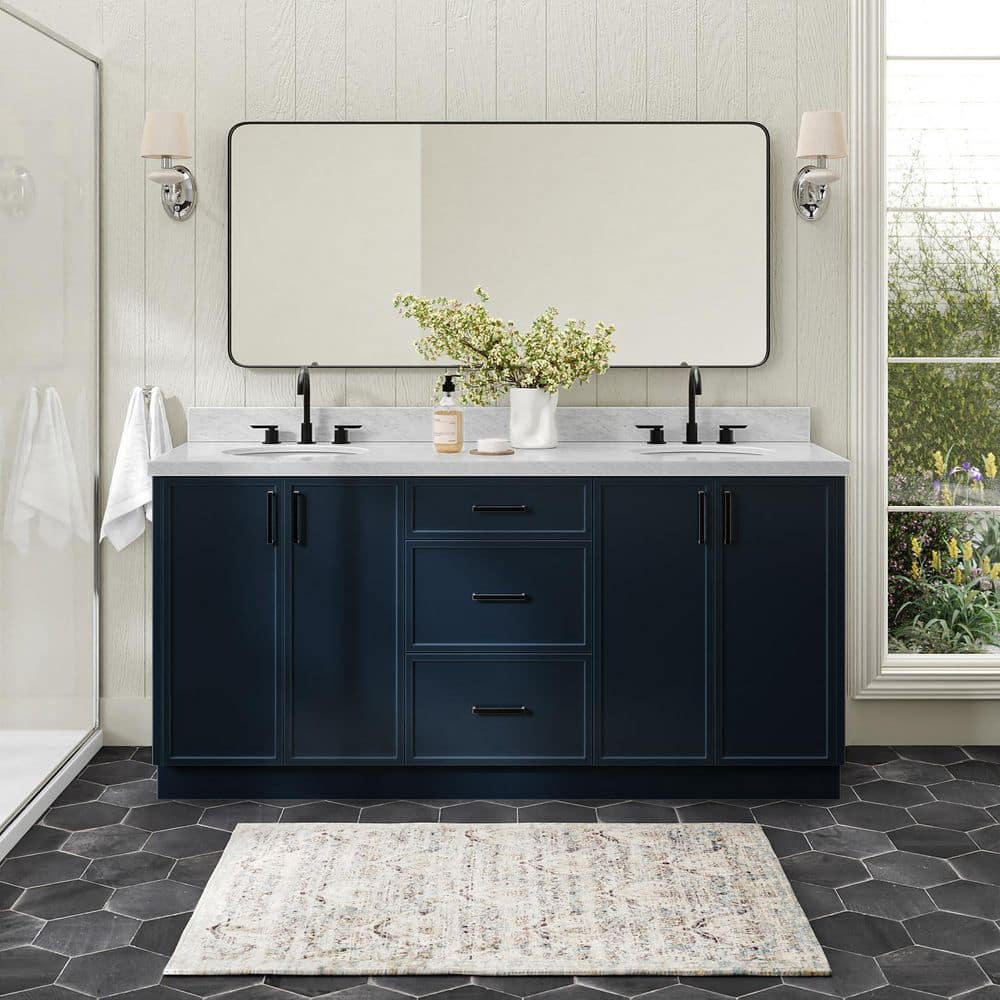 フローレンス・ケリー ARIEL Kelly 72 in. W x 22 in. D x 36 in. H Freestanding Bath