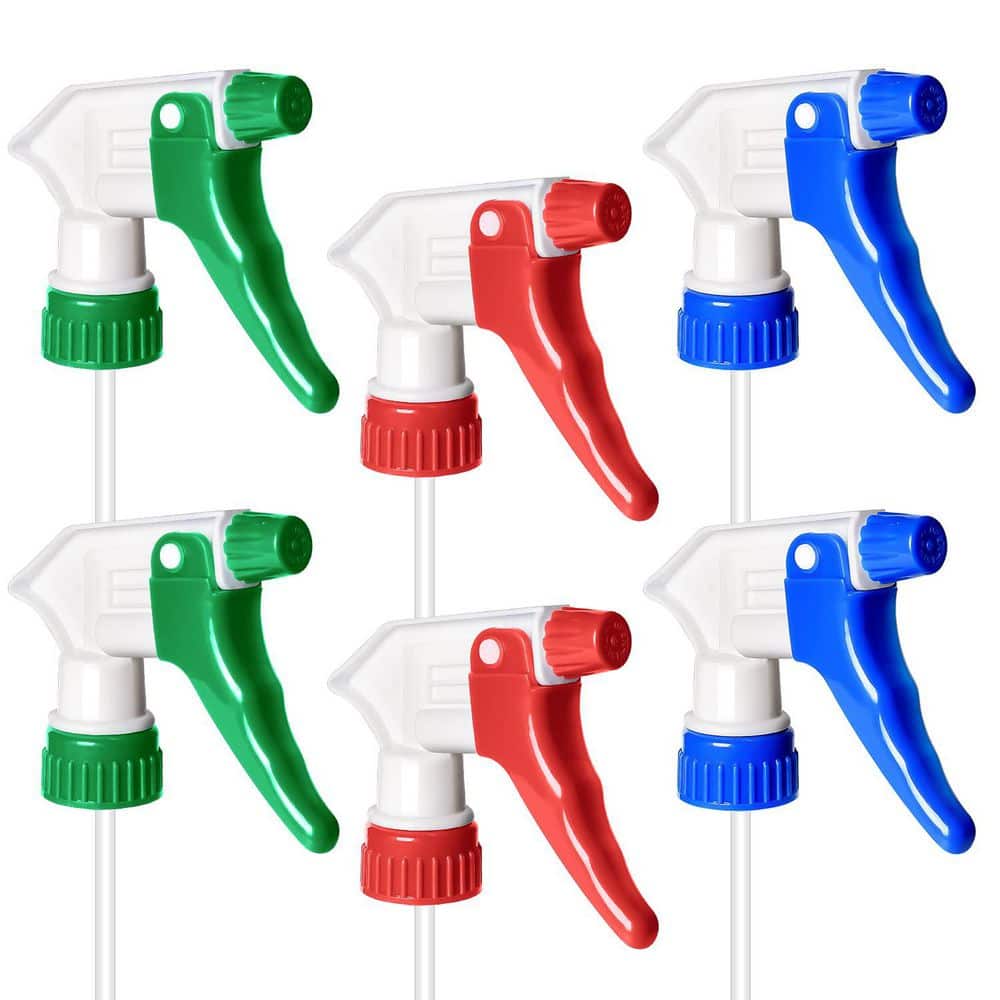 6-Pack Universal Spray Bottle Replacement Nozzle Mist and Stream Trigger Sprayer Heads with 10.2 in Tube price history on PriceWatchPro