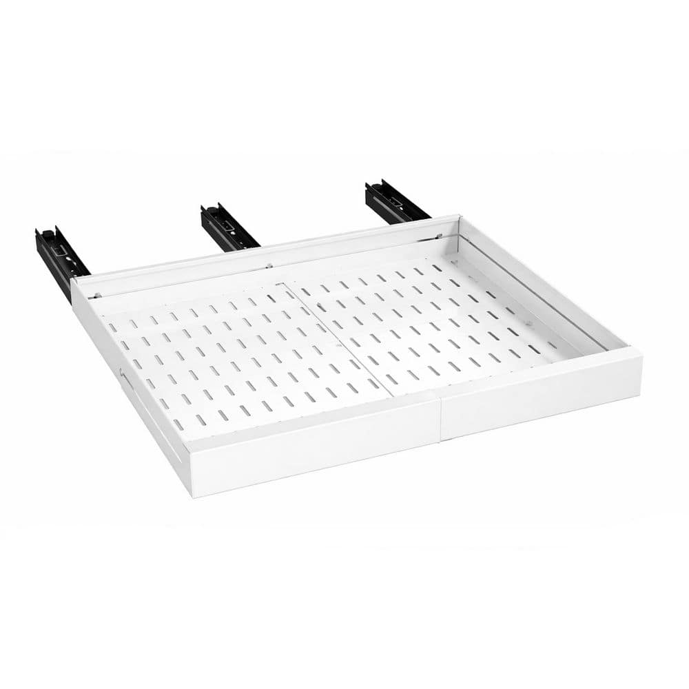 Steel 14 in. x 24 in. x 13 in. Outdoor Kitchen Cabinet Organizer 2 Pack Expandable Pull Out Drawer 3-Rail System price history on PriceWatchPro