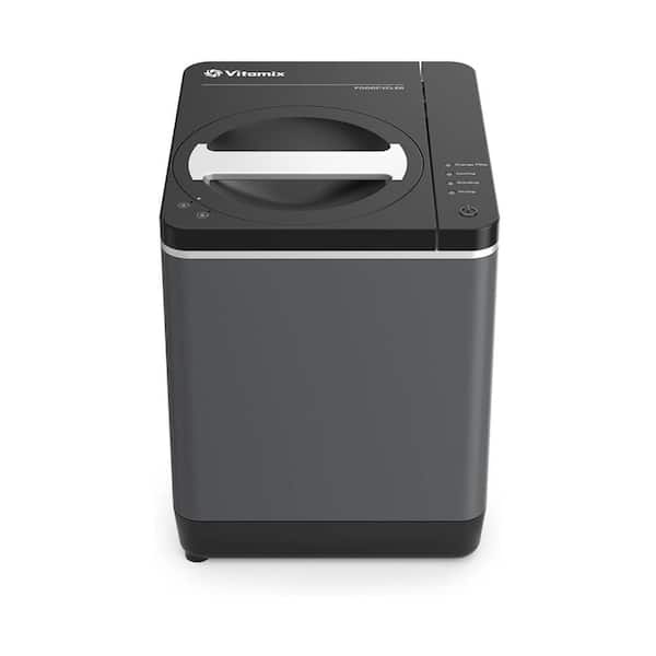 2L Capacity Electric Composter Food Cycler with Carbon Filter Lid and Quiet Operation for Nutrient-Rich Fertilizer Black