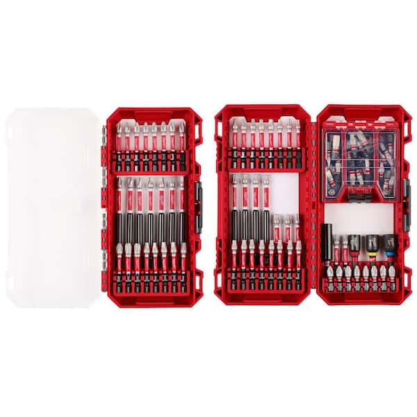 Milwaukee - SHOCKWAVE Impact-Duty Alloy Steel Screw Driver Bit Set (100-Piece)