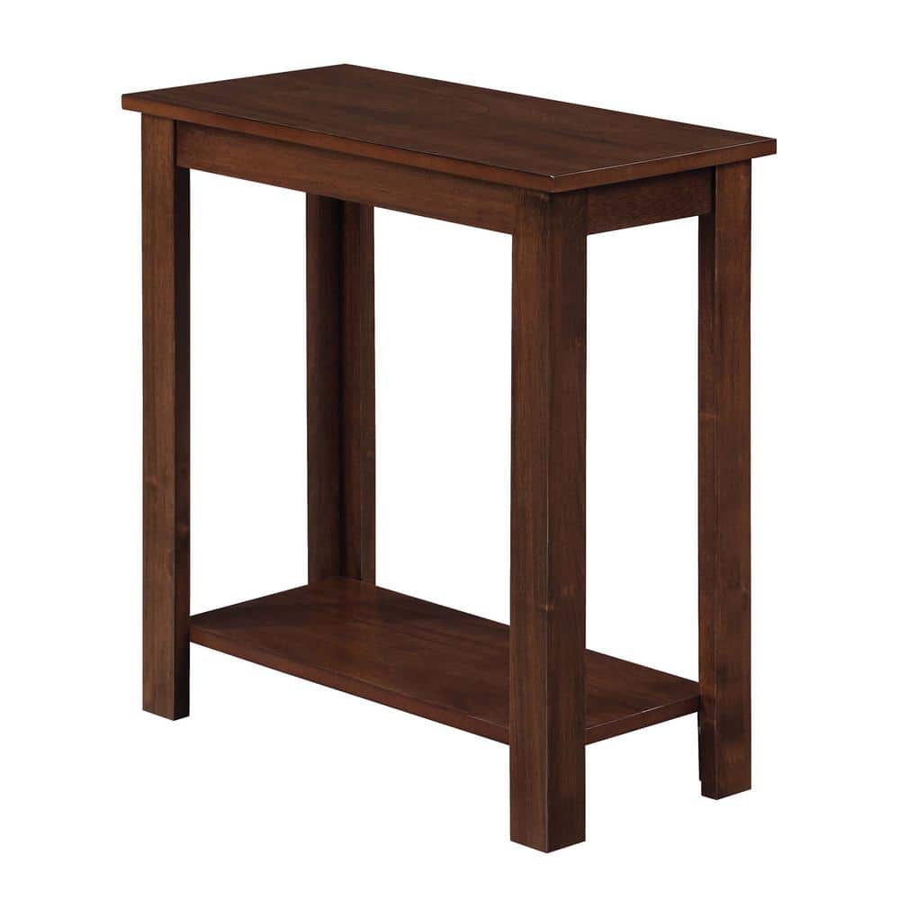 Designs2Go Baja 12 in. White Standard Rectangular Wood End Table with Shelf - thumbnail 8