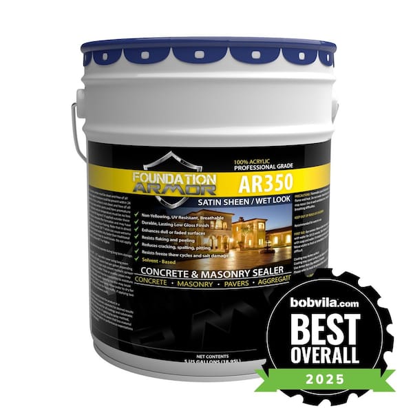 5 gal. Solvent Based Acrylic Wet Look Concrete Sealer and Paver Sealer