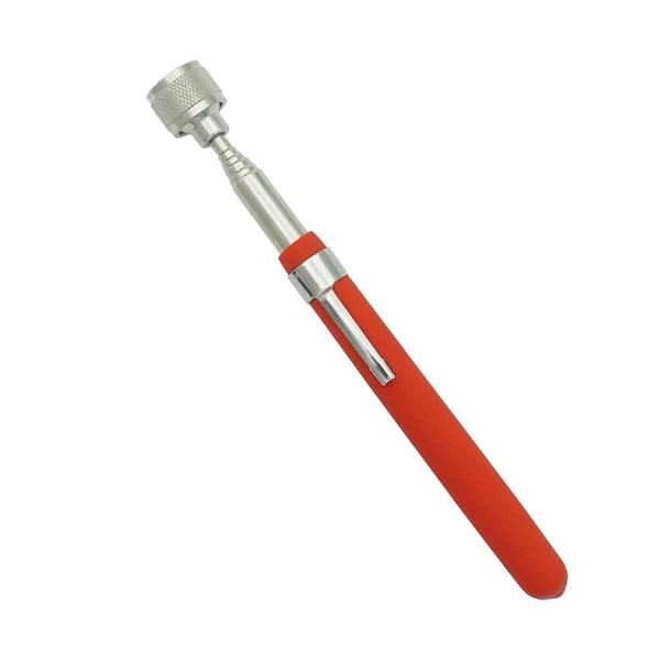 Telescopic 6.7 to 30 Inch Magnetic Pickup Tool 10LB Magnet Stick Extendable with Pocket Clip Durable