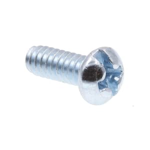 #6-32 x 3/8 in. Zinc Plated Steel Phillips/Slotted Combination Drive Round Head Machine Screws (75-Pack)