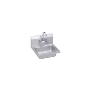 17in. Single Basin 1 Bowl 20 Gauge  Stainless Steel  and