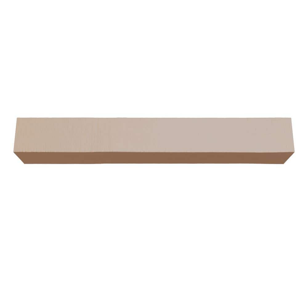 Primed Tan Faux Wood Beam 96" Long