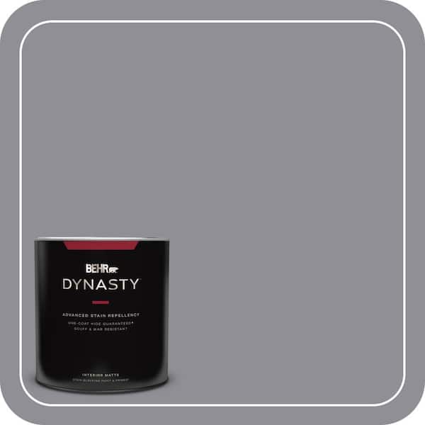 BEHR DYNASTY 1 qt. #ECC-23-2 Heather Field Matte Interior Stain-Blocking Paint and Primer