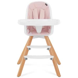 Zoodle Pink Modern 3-in-1 High Chair