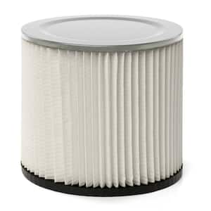 General Dirt and Debris Wet/Dry Vac Replacement Cartridge Filter for Most Shop-Vac Branded Shop Vacuums (1-Pack)