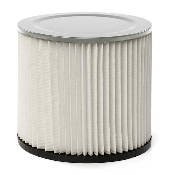 General Dirt and Debris Wet Dry Vac Replacement Cartridge Filter for Most Shop-Vac Branded Shop Vacuums (1-Pack) VF2007