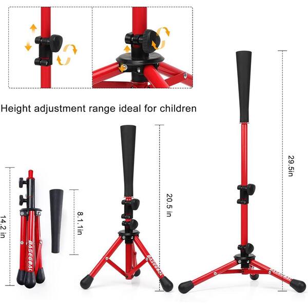 Baseball Batting Tee,Baseball Tee For Kids,Tripod Batting