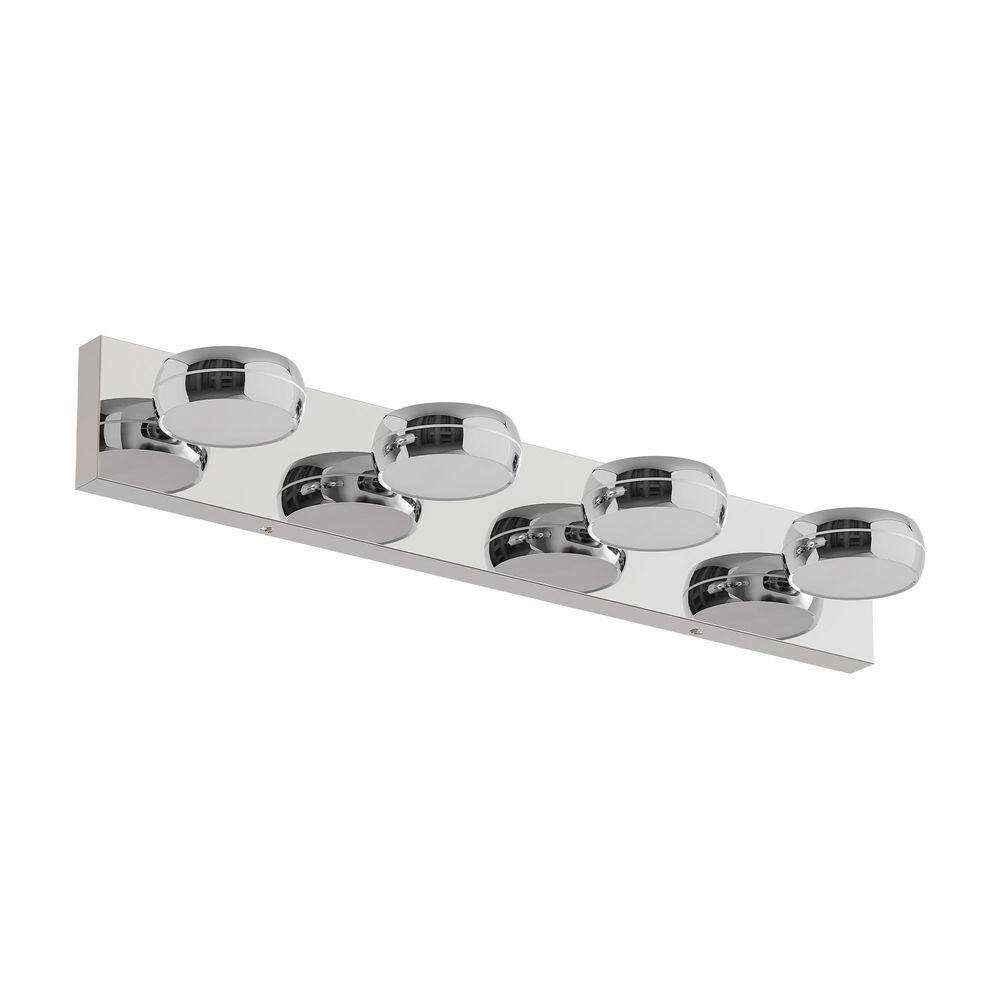 35 in. 5-Light Chrome LED Vanity Light Bar price history on PriceWatchPro