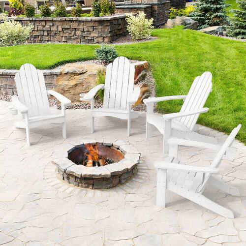 Phillida White Recycled HIPS Plastic Weather Resistant Reclining