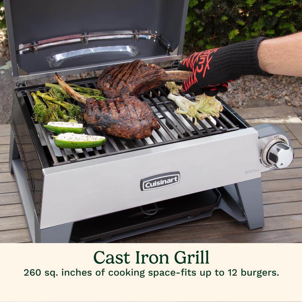 Cuisinart Stainless Steel Outdoor Gas Pizza Oven