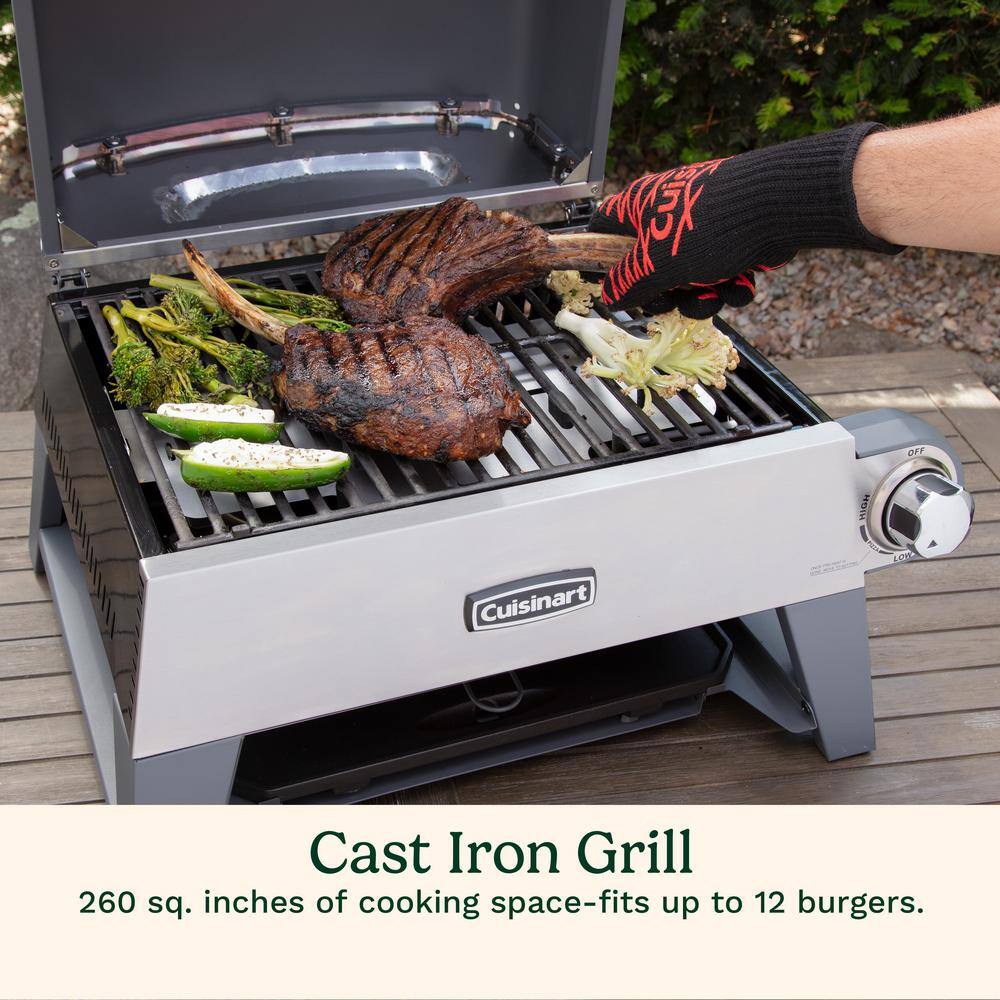 Cuisinart Stainless Steel Outdoor Gas Pizza Oven