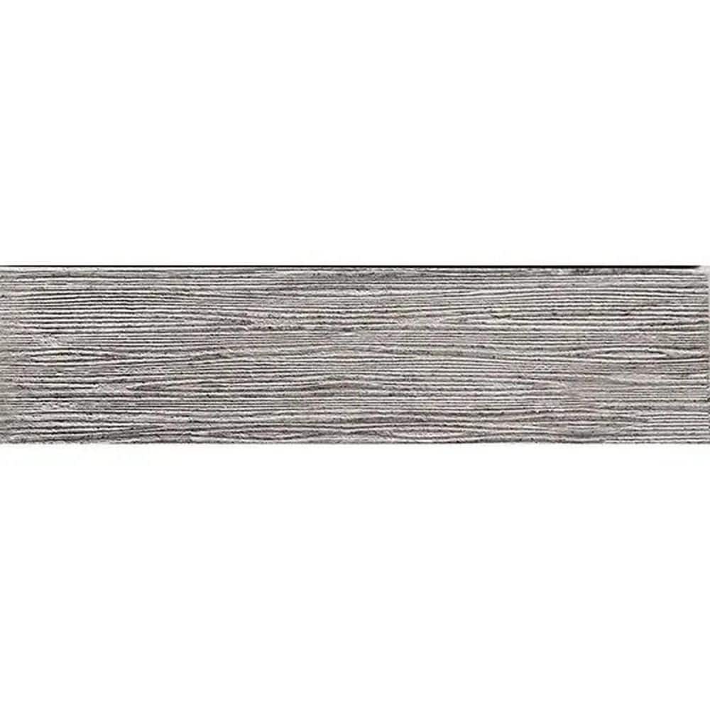 Artisana 3 x 6 in. Wooden Grey Textured Etched Linear Wave Elongated Marble Subway Tile Sample price history on PriceWatchPro