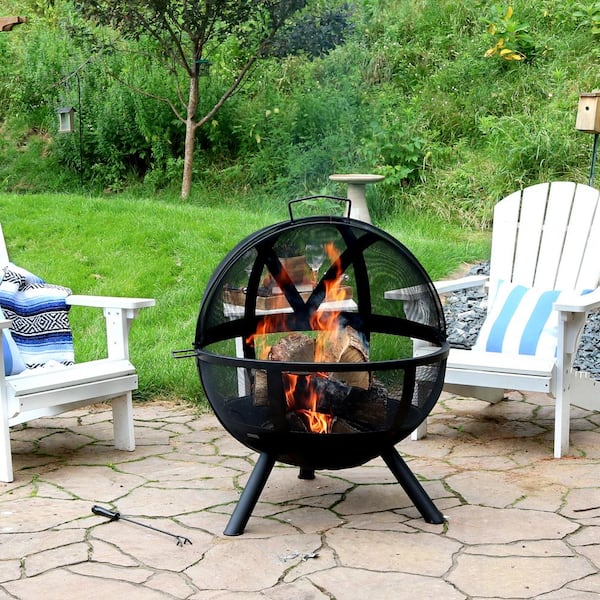 Leonard Wood Burning Fire Pit