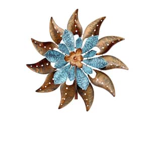 Spinner Leaf Windmill Tail Blue Bronze