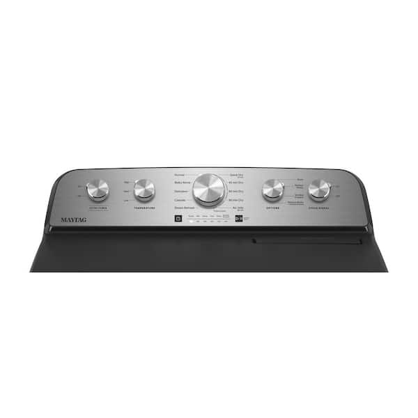 Maytag Natural Gas Dryer (MGD5430PBK) - Volcano Black Maytag Natural Gas Dryer (MGD5430PBK) - Volcano Black