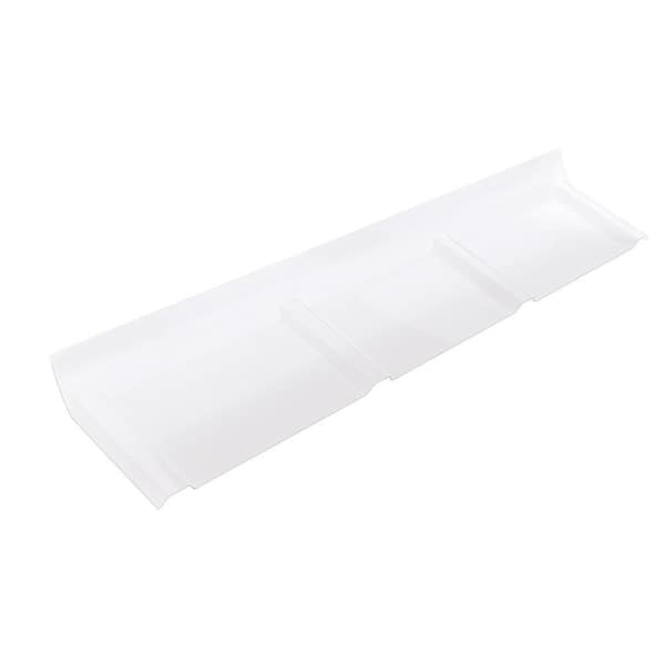 75.2 in. x 7.87 in. x 3.95 in. Polycarbonate Wall Connector in Clear