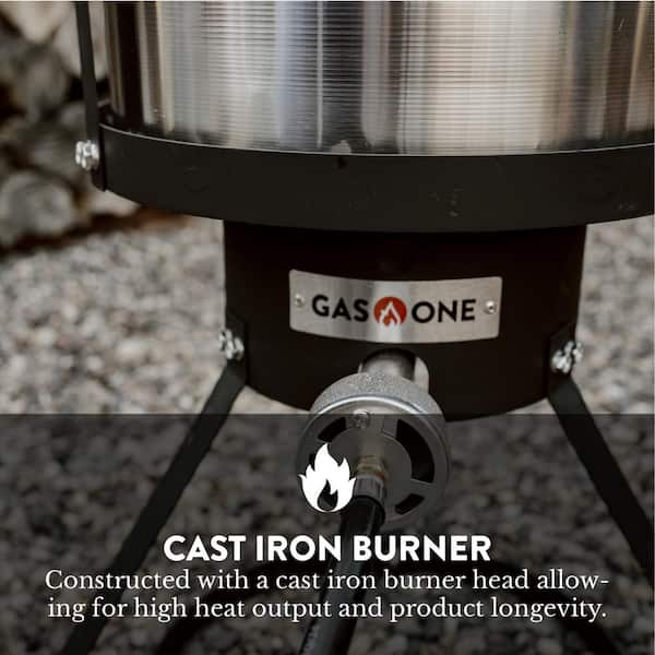 GASONE Propane-Burner Cooker with Steamer Pot and Adjustable